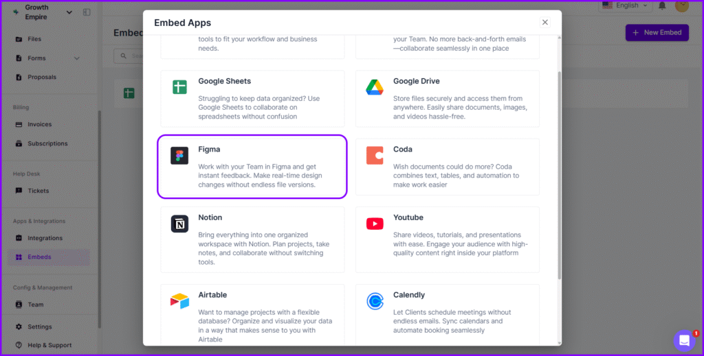 Agency Handy Embedds