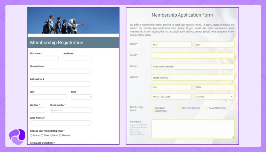 Membership Forms