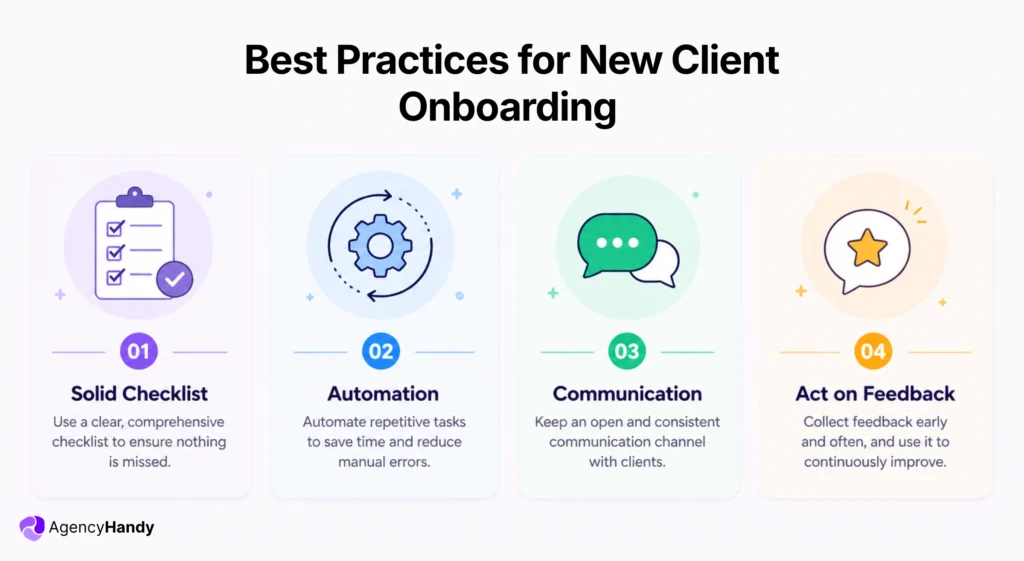 Best Practices for New Client Onboarding