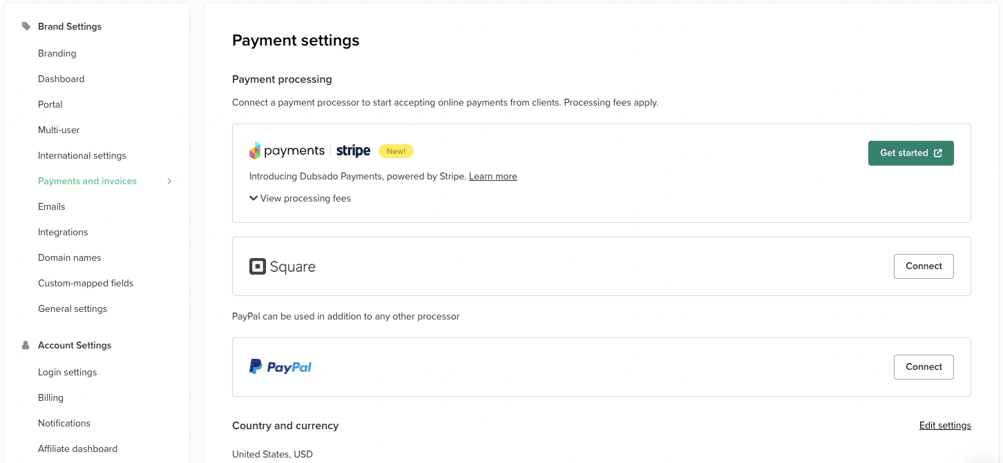 Dubsado Payment Gateway