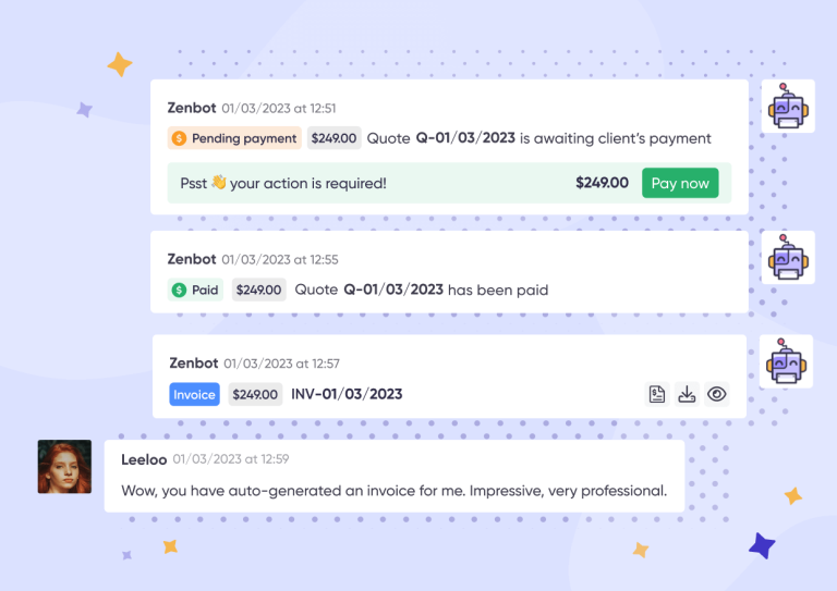 Zendo Automated Invoice