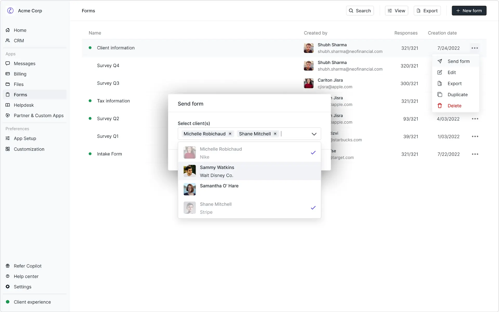 Copilot Form App