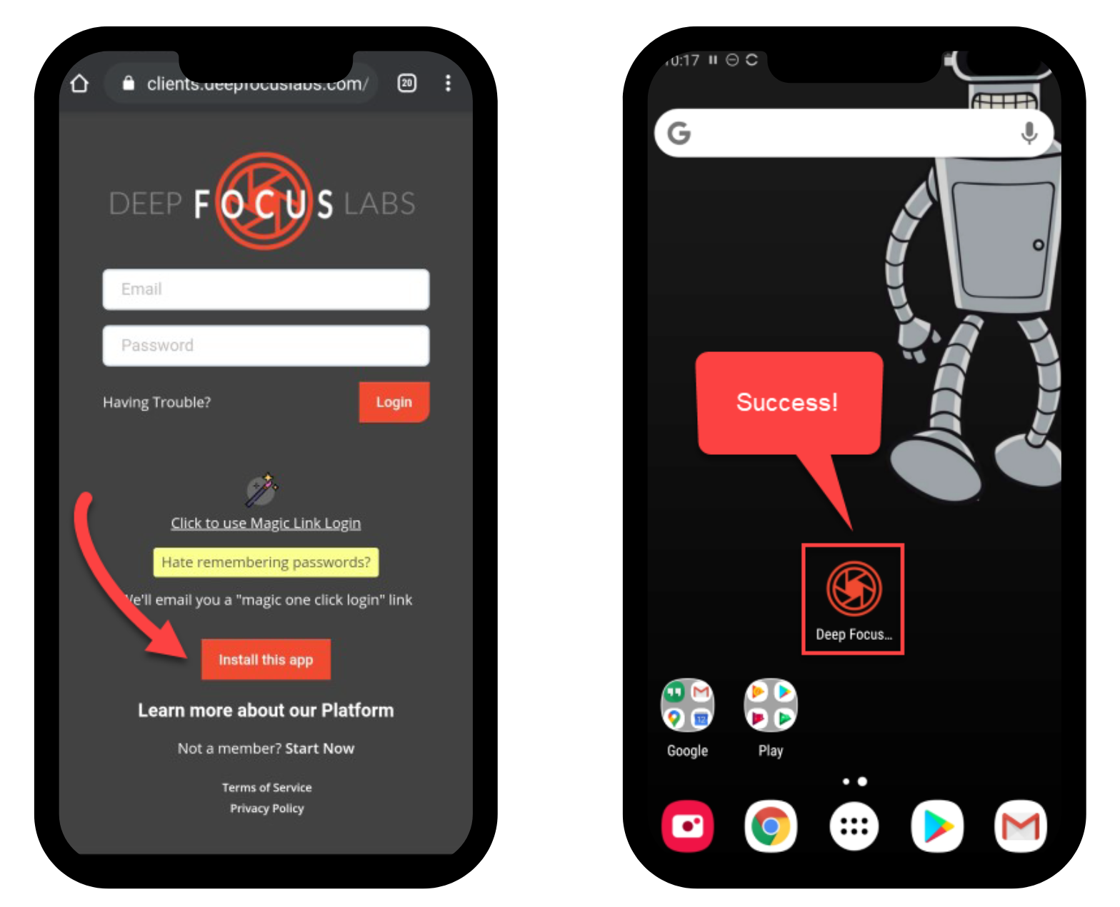 SuiteDash Mobile App