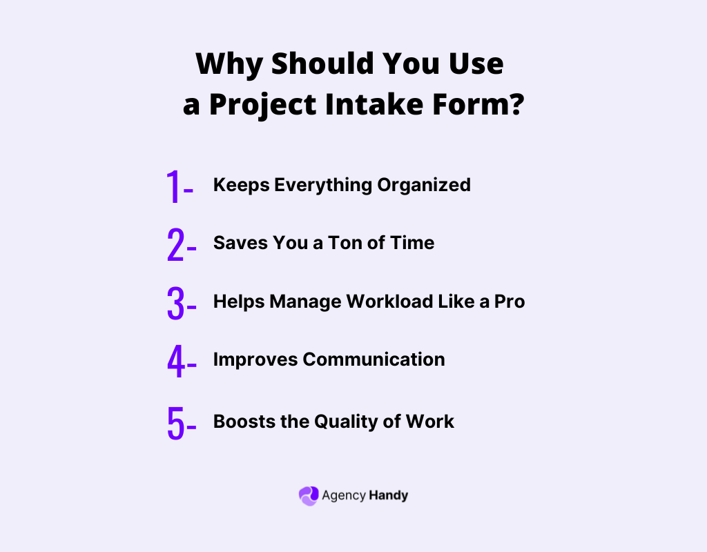 Alt: Why Should You Use a Project Intake Form?