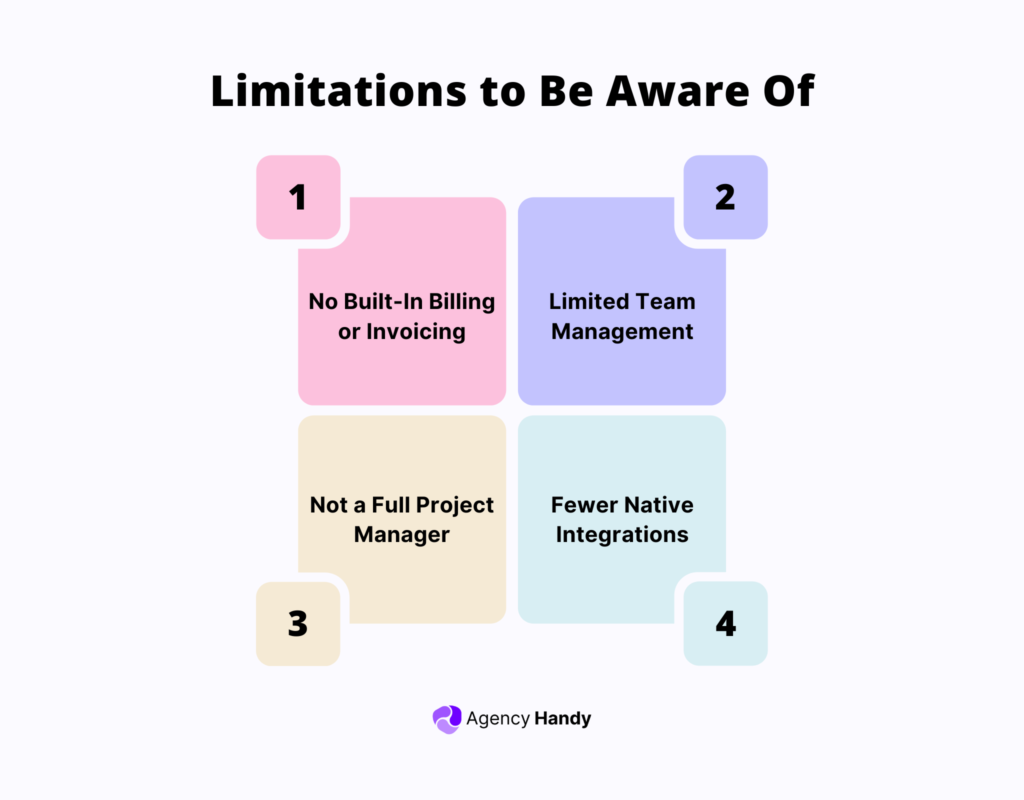 Limitations to Be Aware Of