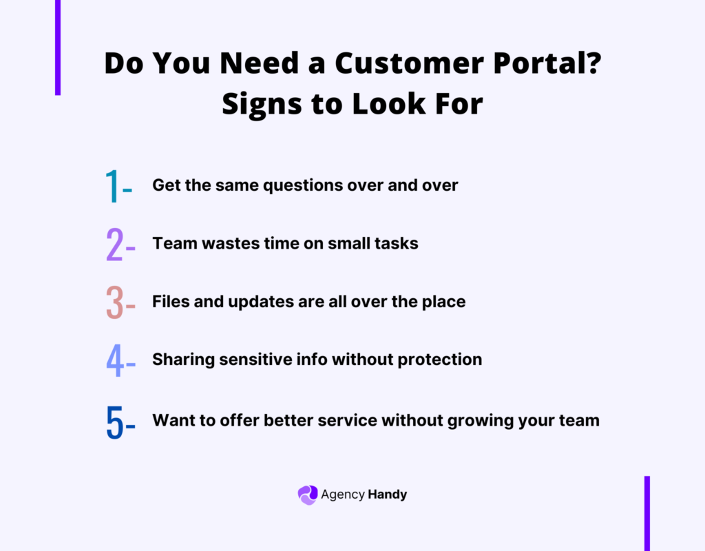 Do You Need a Customer Portal Signs to Look For