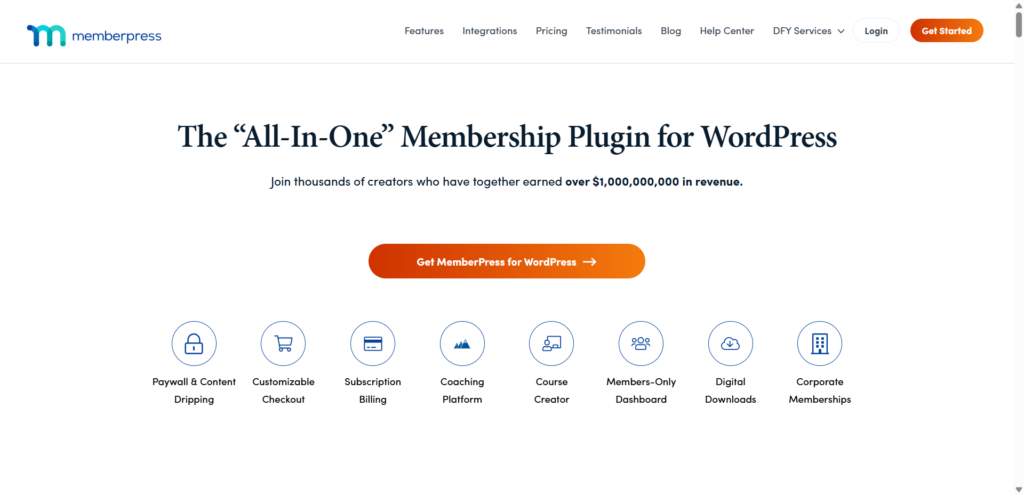 MemberPress Homepage