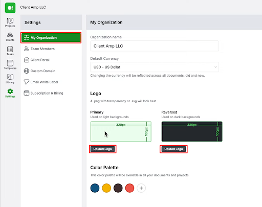 Set Up Your Branding 1