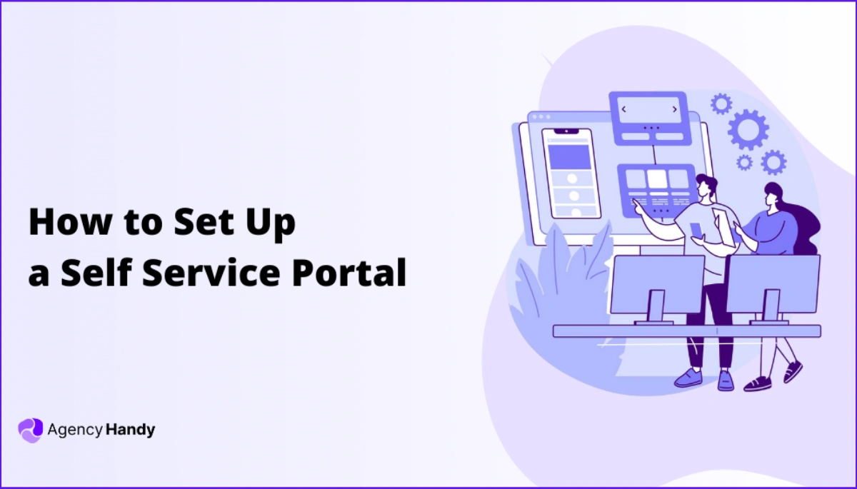 how to setup self service portal