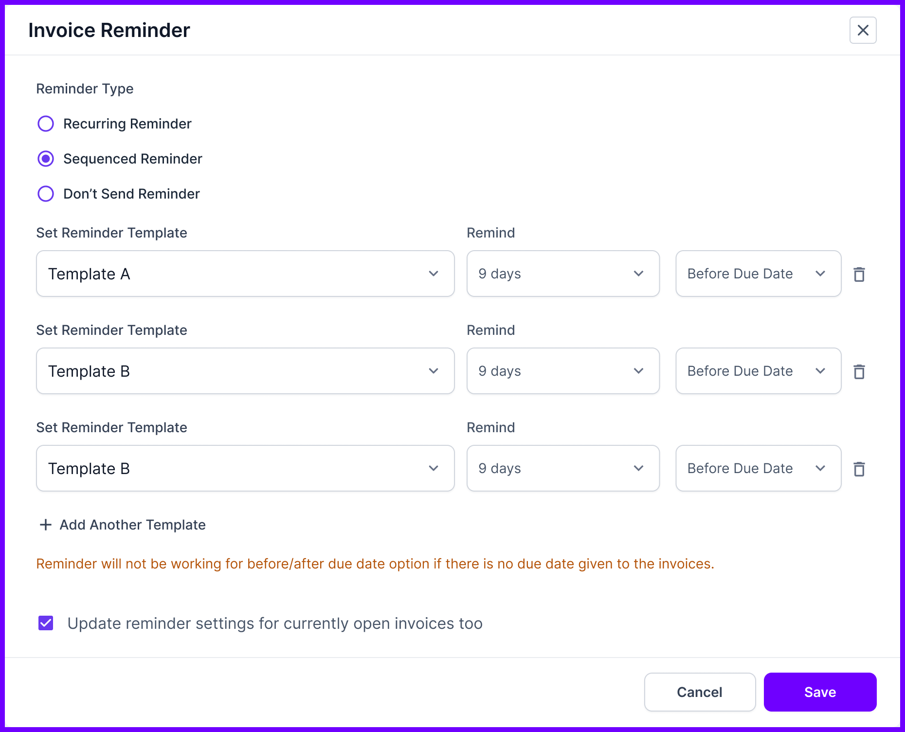 Agency Handy Invoice Reminder