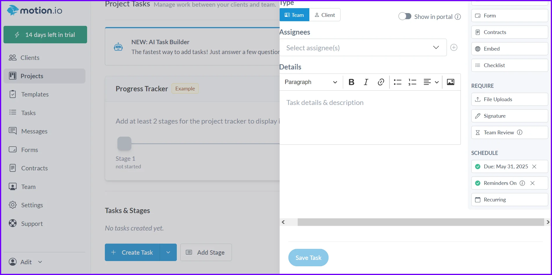 Add e Signatures and Forms