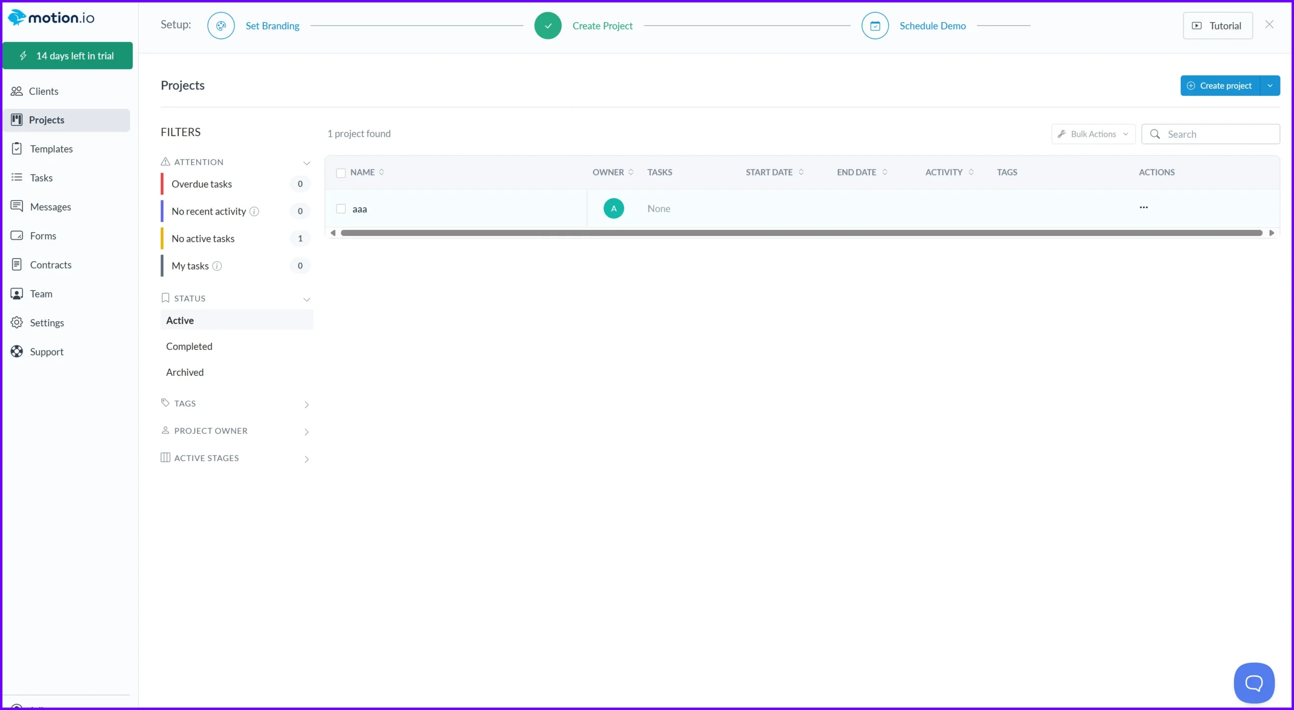 Client Portal Motion