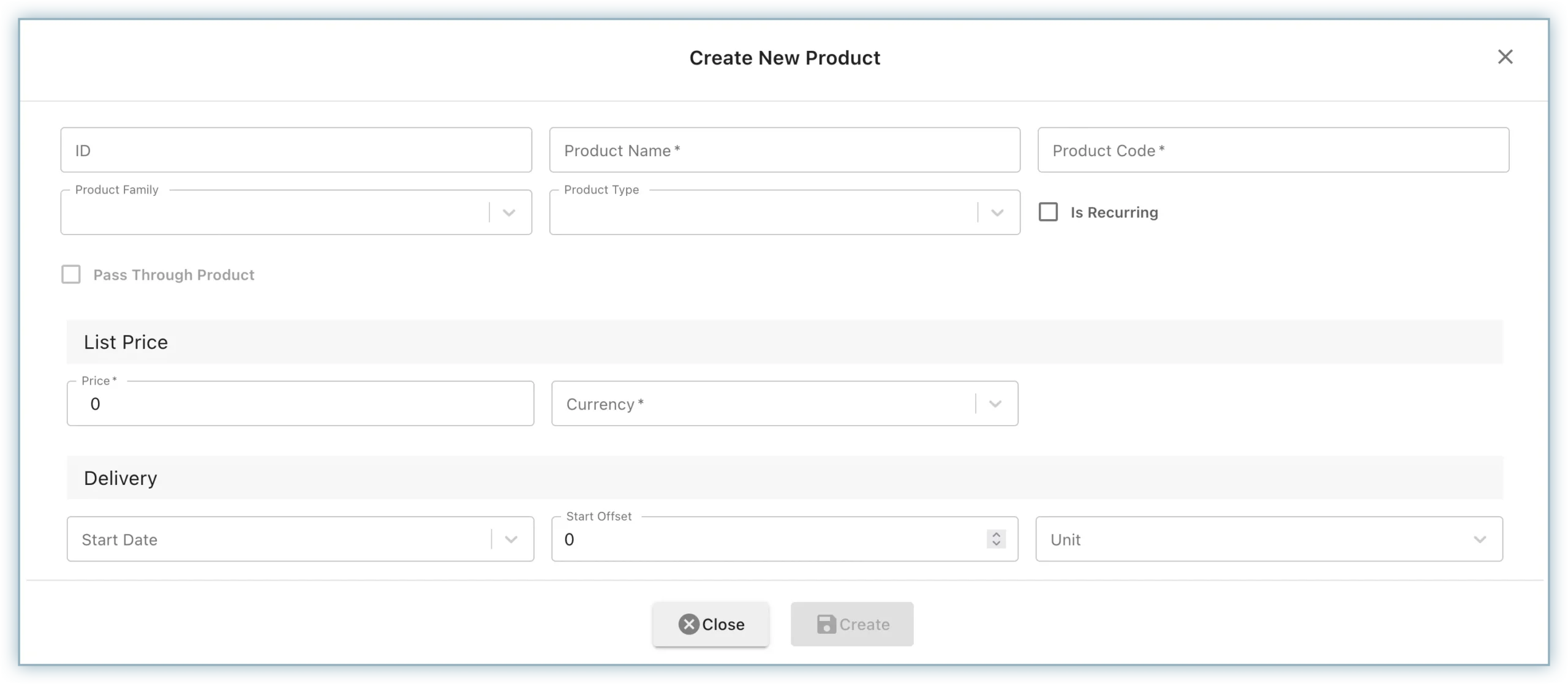 Chargebee Product Catalog