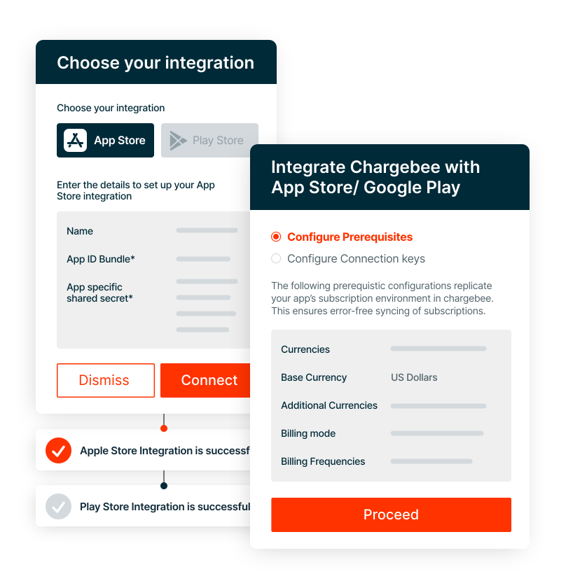 Chargebee Mobile Subscription Support