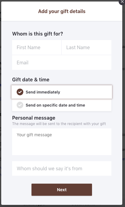 Gift Subscriptions
