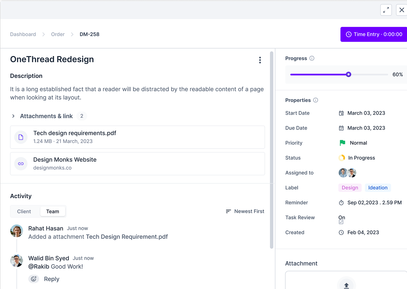 Agency Handy Task Management