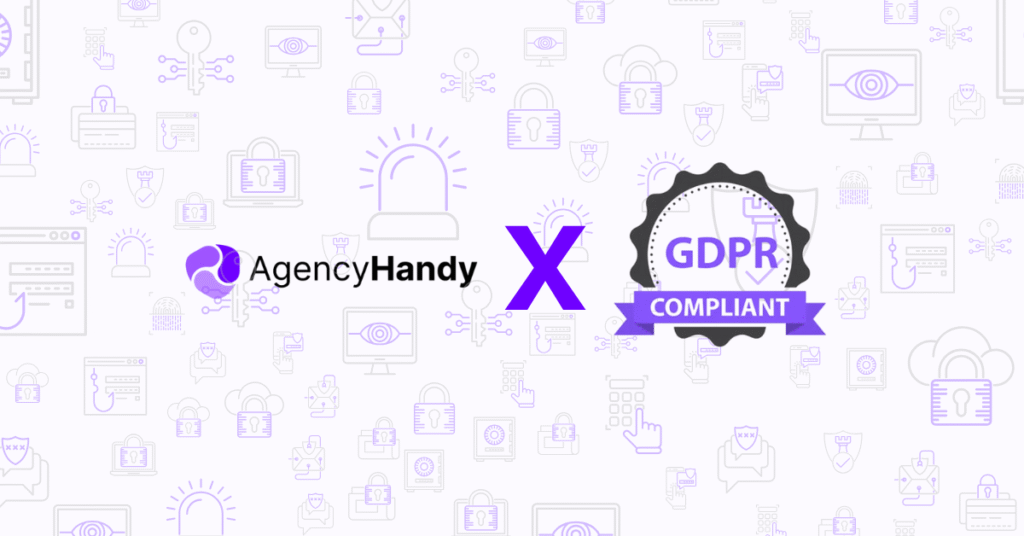 Agency handy GDPR compilance