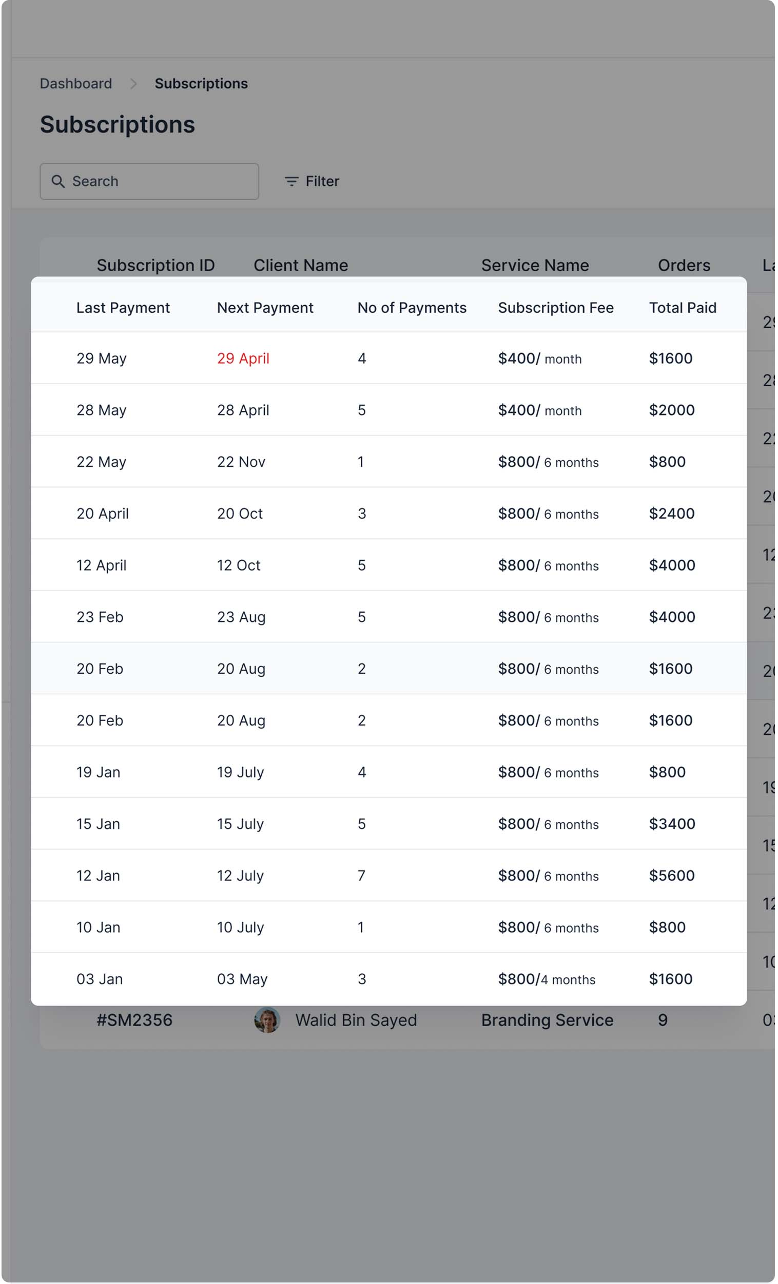 Manage Subscriptions Seamlessly