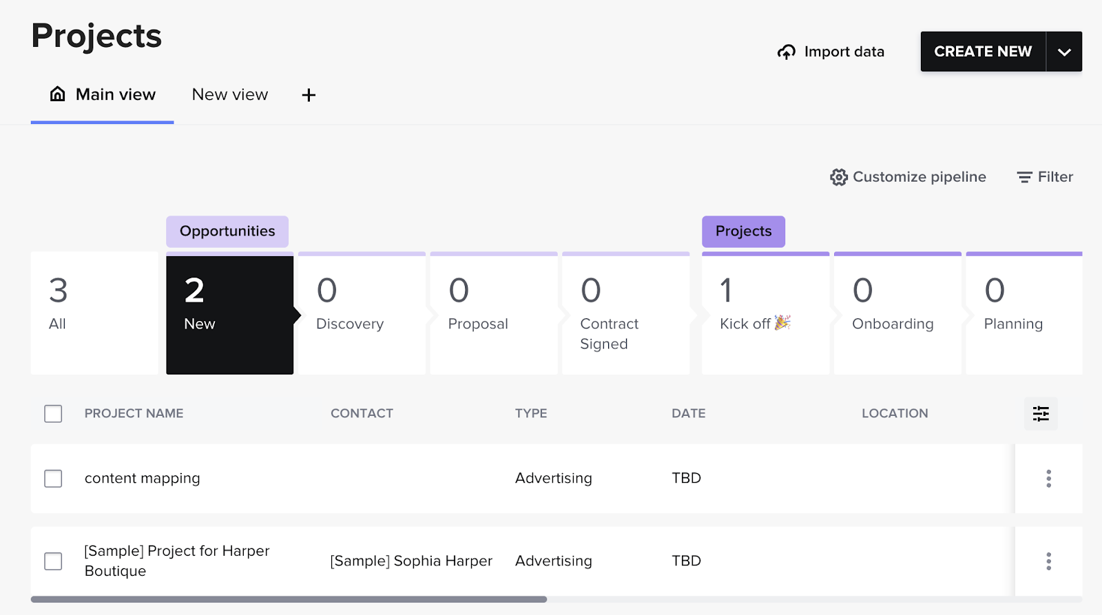 HoneyBook Task Management