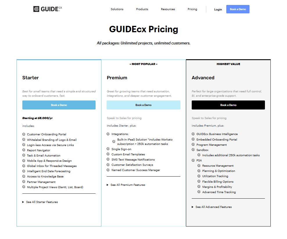 GUIDEcx Pricing