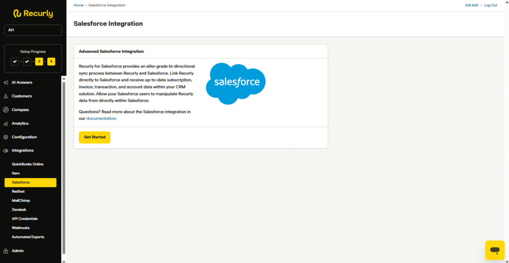 Recurly Integrations