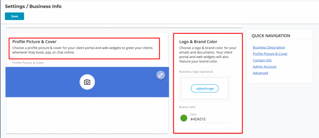 vcita Custom Branding