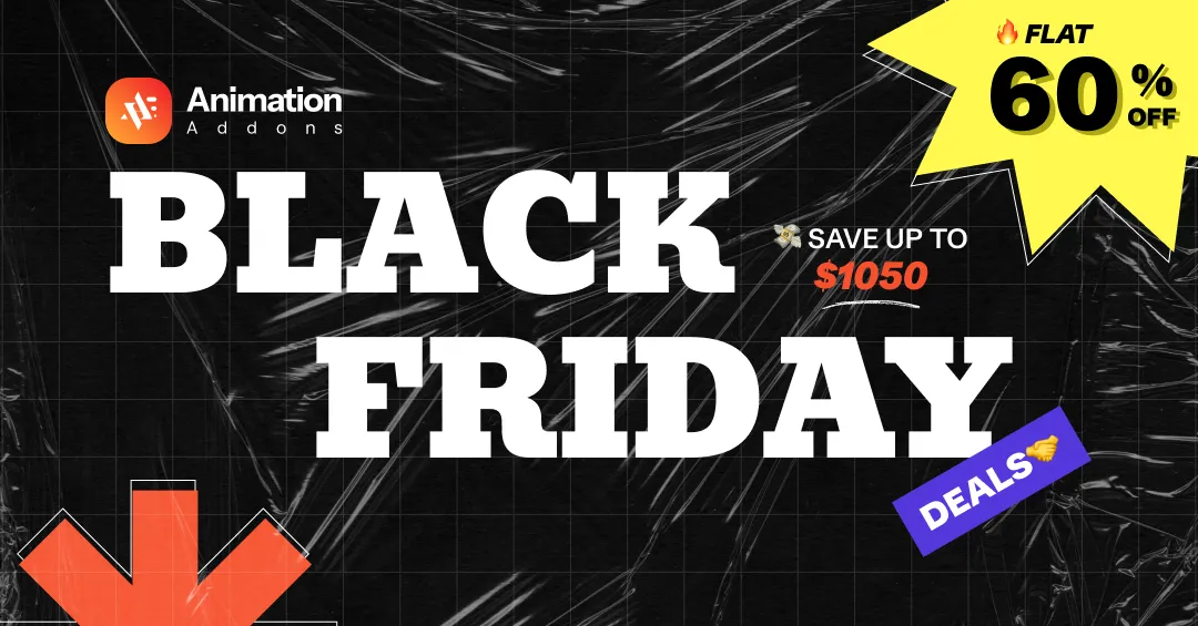 Black Friday Blog Banner Animation Addons