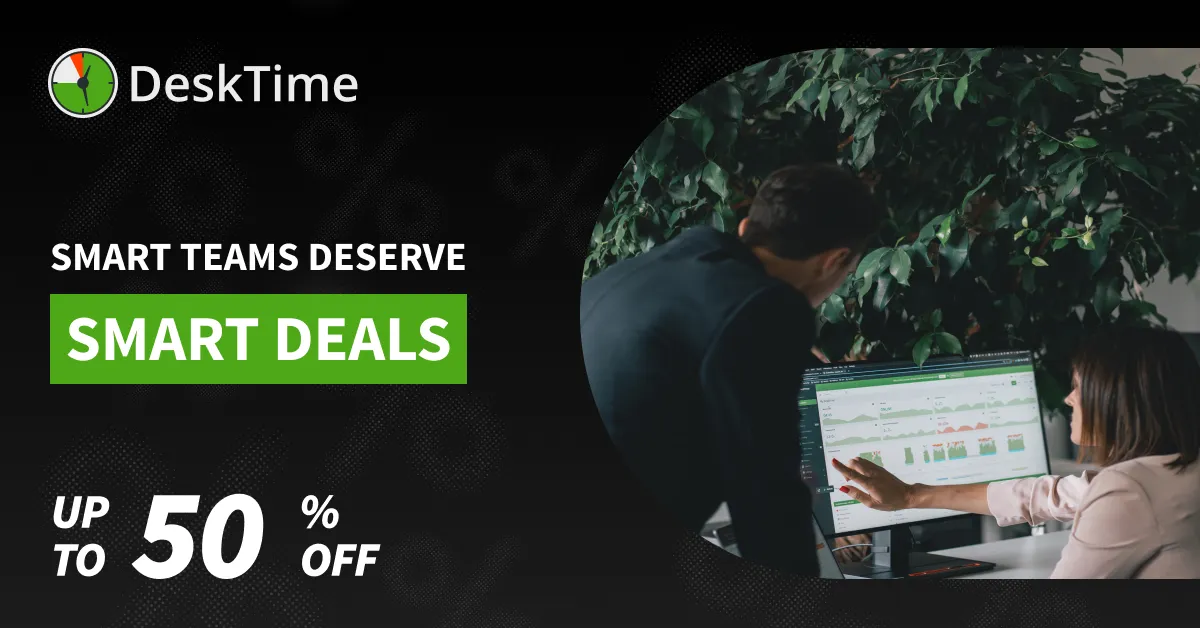 DeskTime black friday