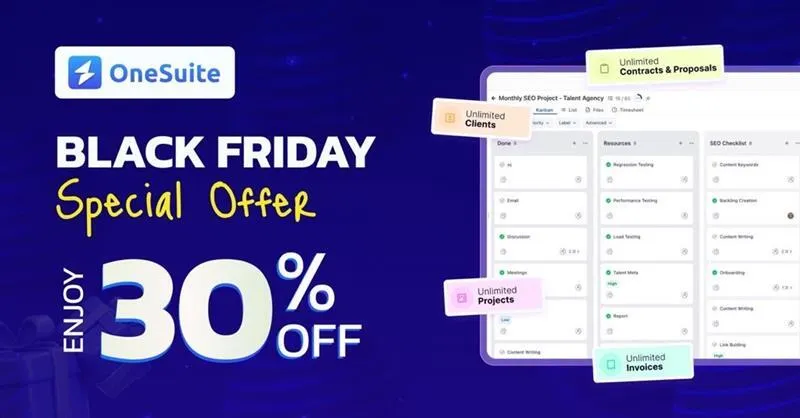 Black friday OneSuite