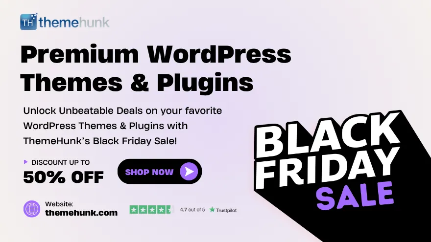 ThemeHunk Black Friday