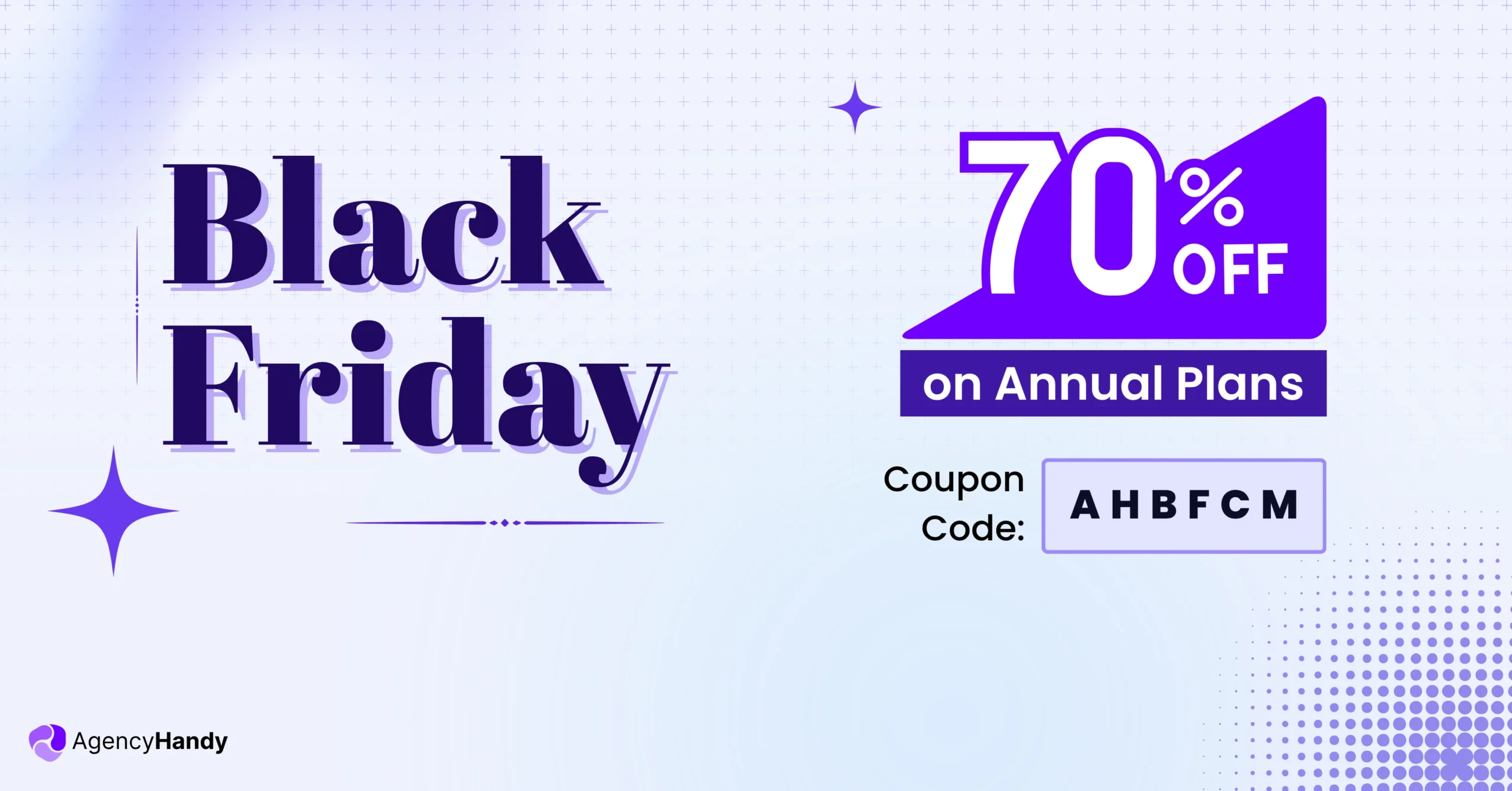 Agency Handy Black Friday 70% off