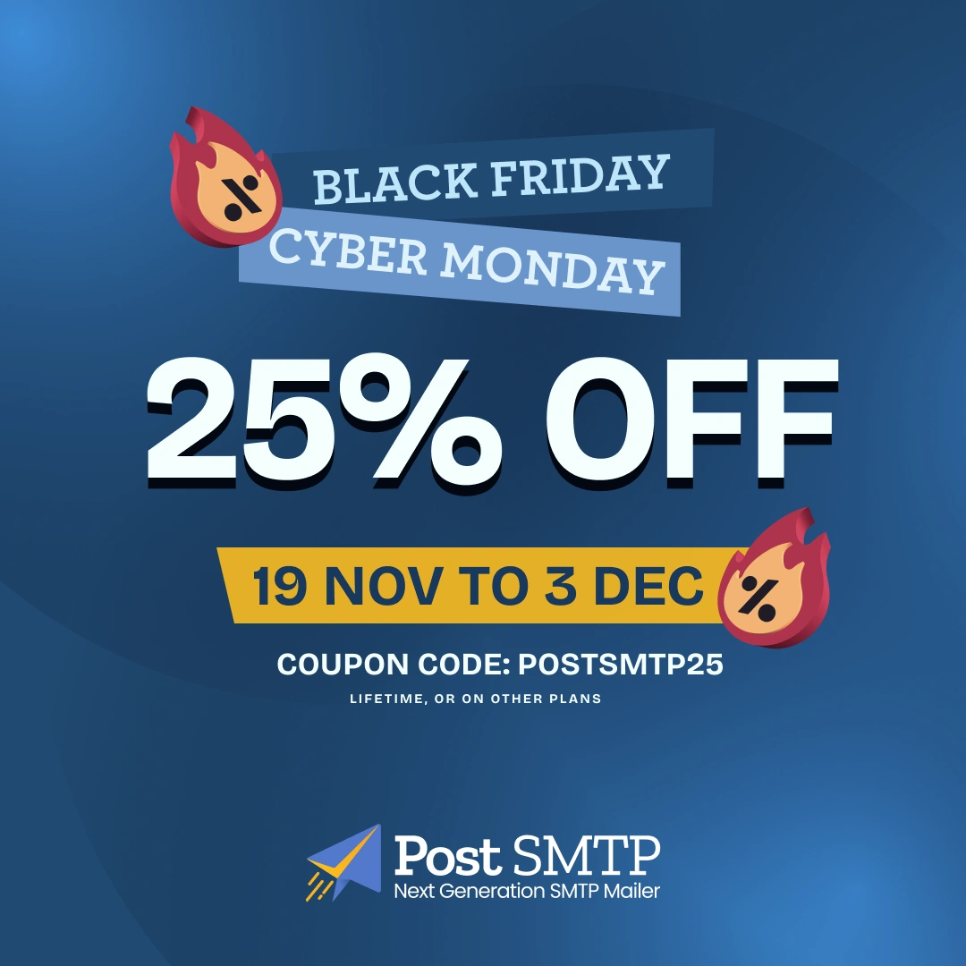 PostSMTP Black Friday