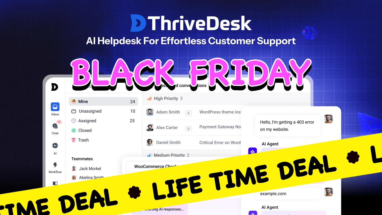 ThriveDesk Black Friday