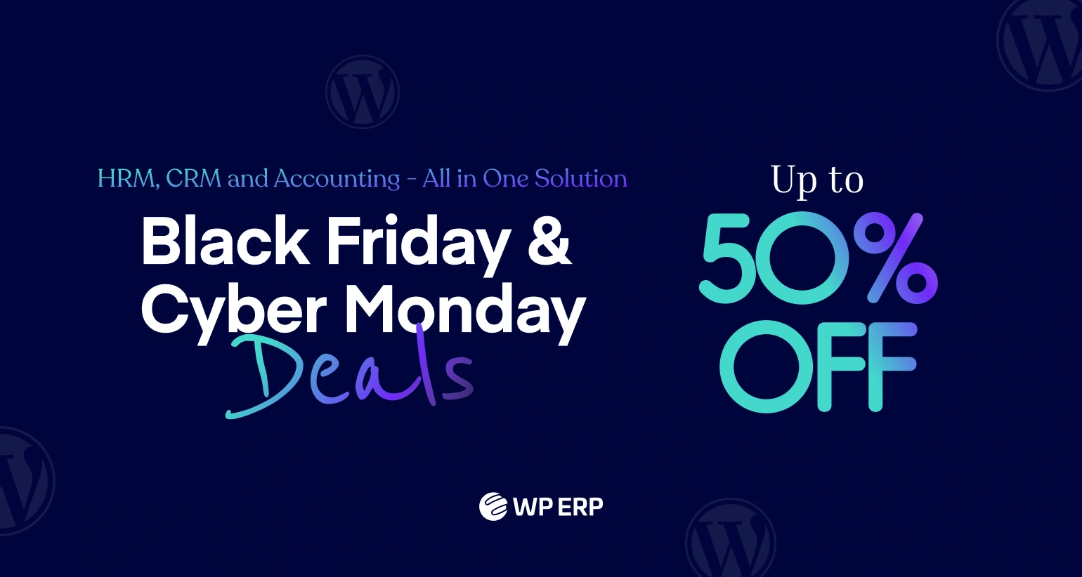WP ERP BFCM Discount