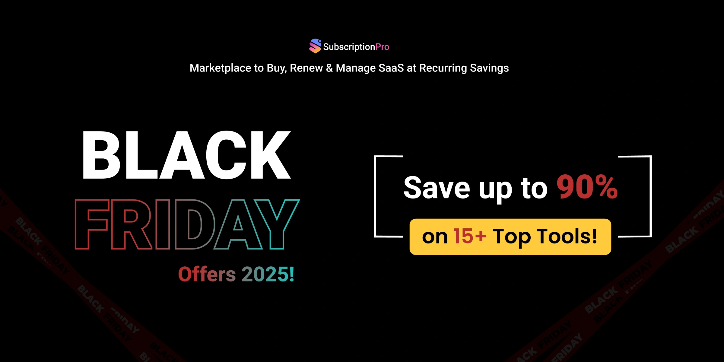Black Friday SubscriptionPro