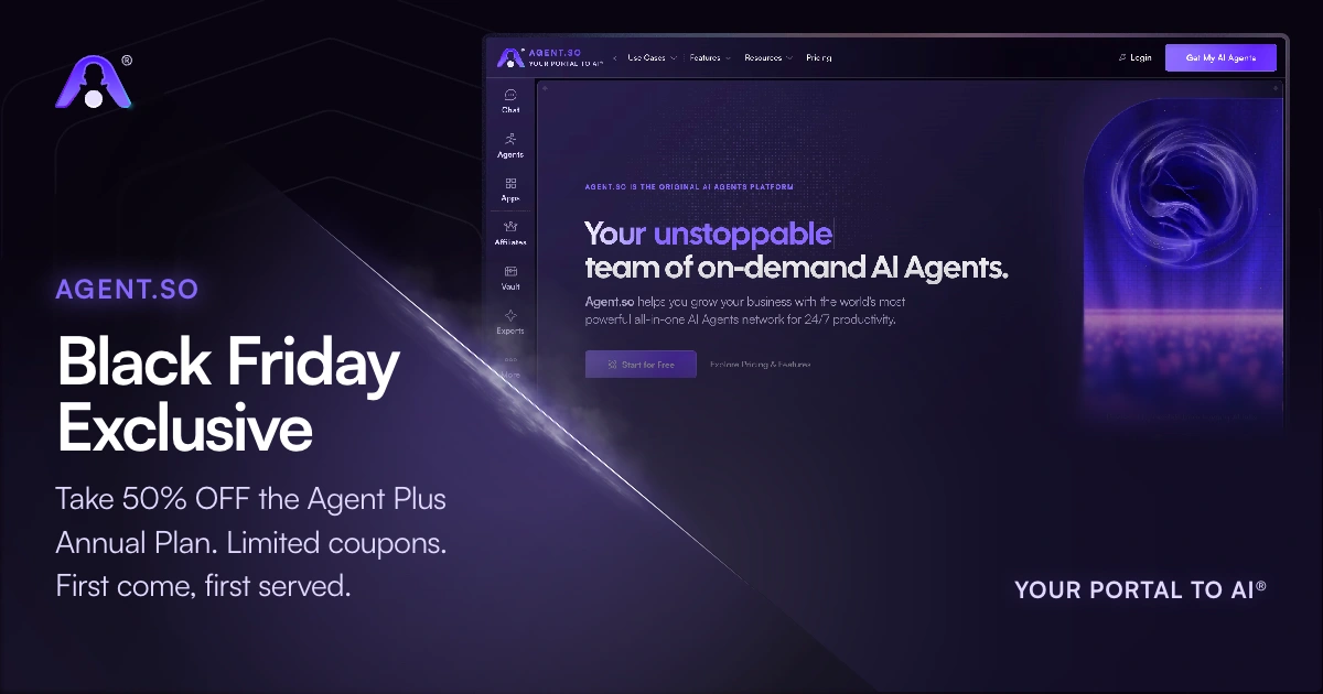 agent so Black friday