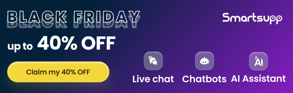 Smartsupp Black Friday