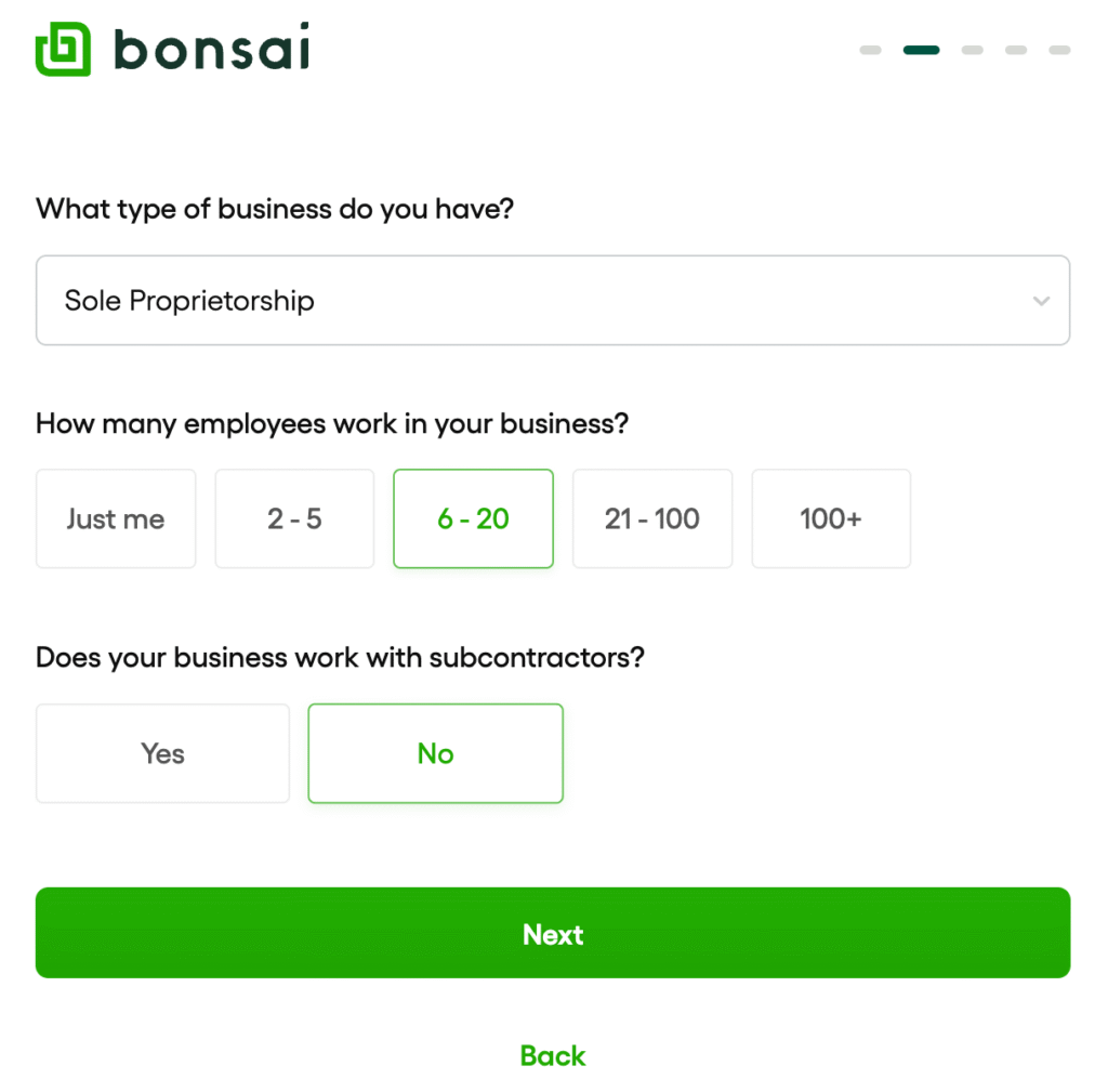 Give Basic Information About Your Business