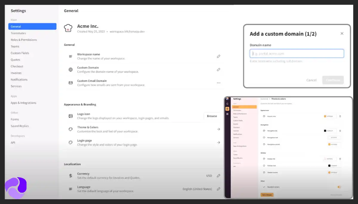 Kitchen co Customization