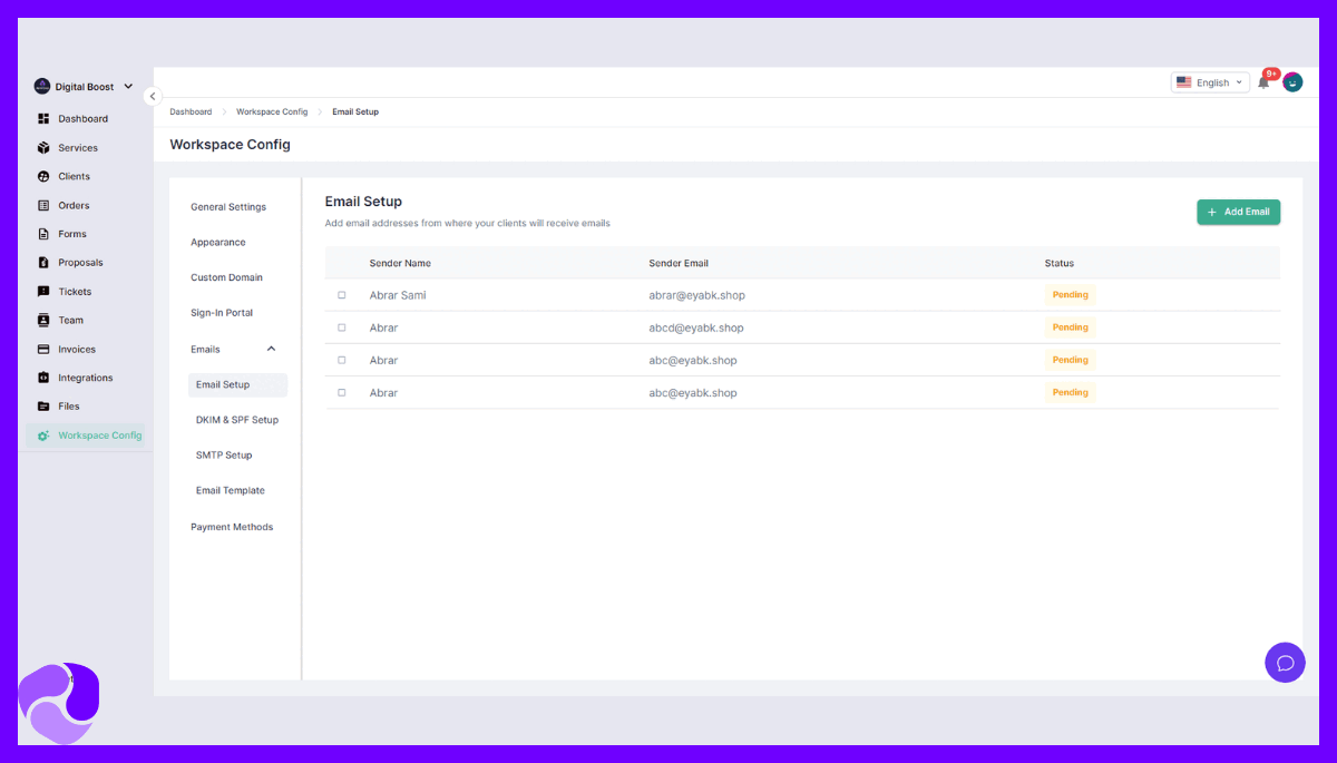 AgencyHandy Email Customization AgencyHandy Email Customization