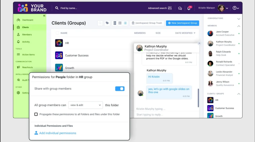 Client Portal Clincked