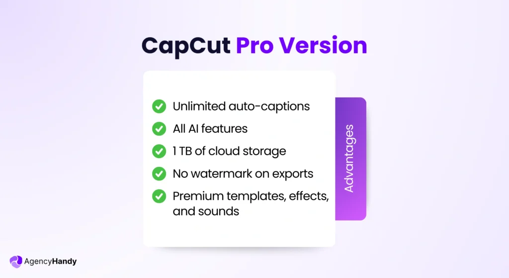 CapCut Pro Version
