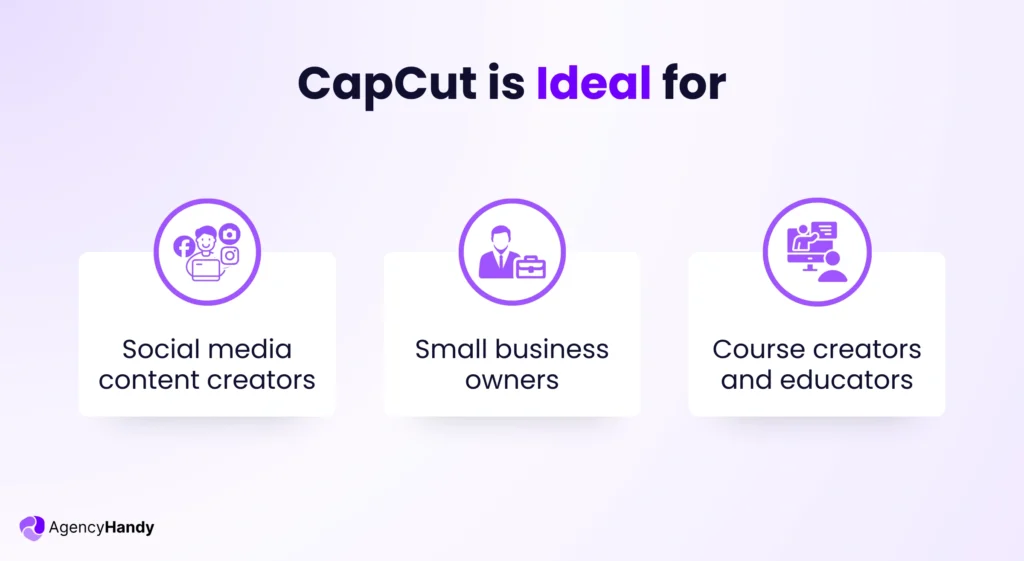 CapCut is Ideal for