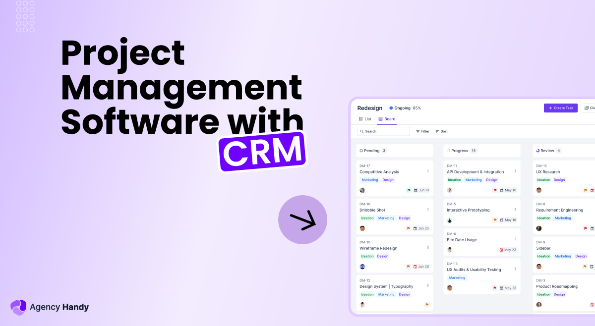 Project Management Software with CRM