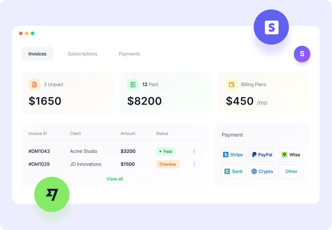 All Invoices in One Place