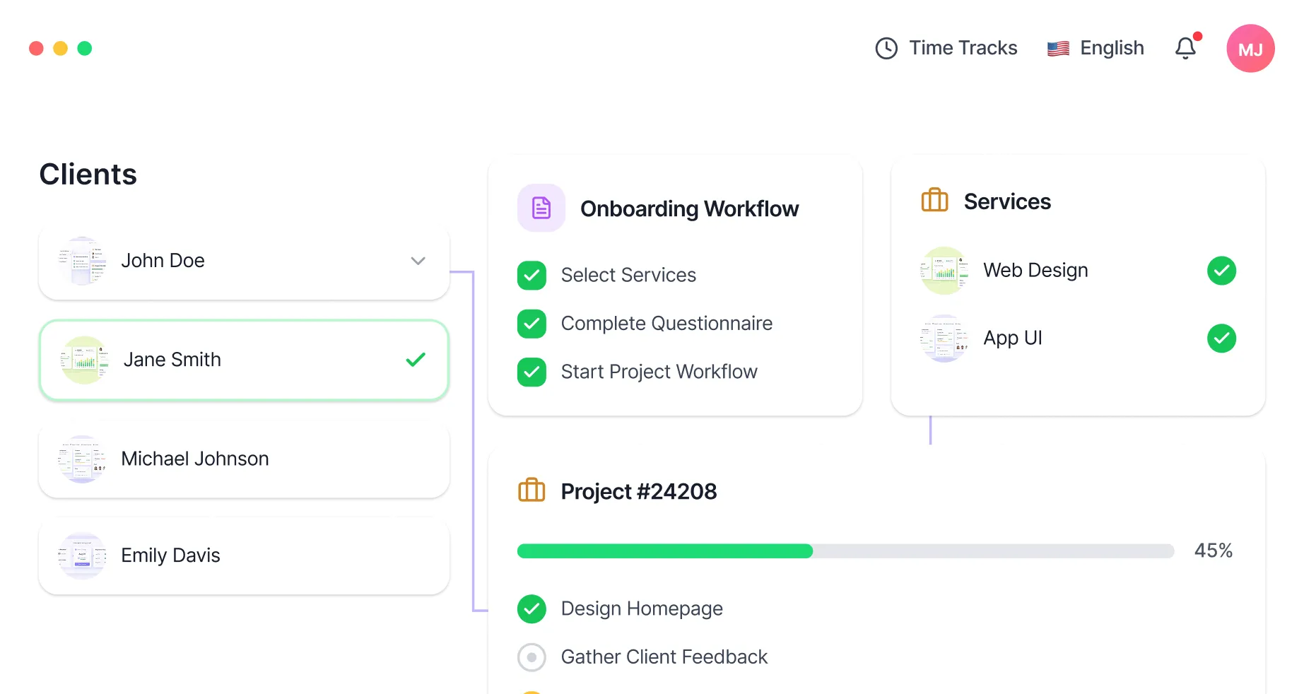 Structured Client Onboarding