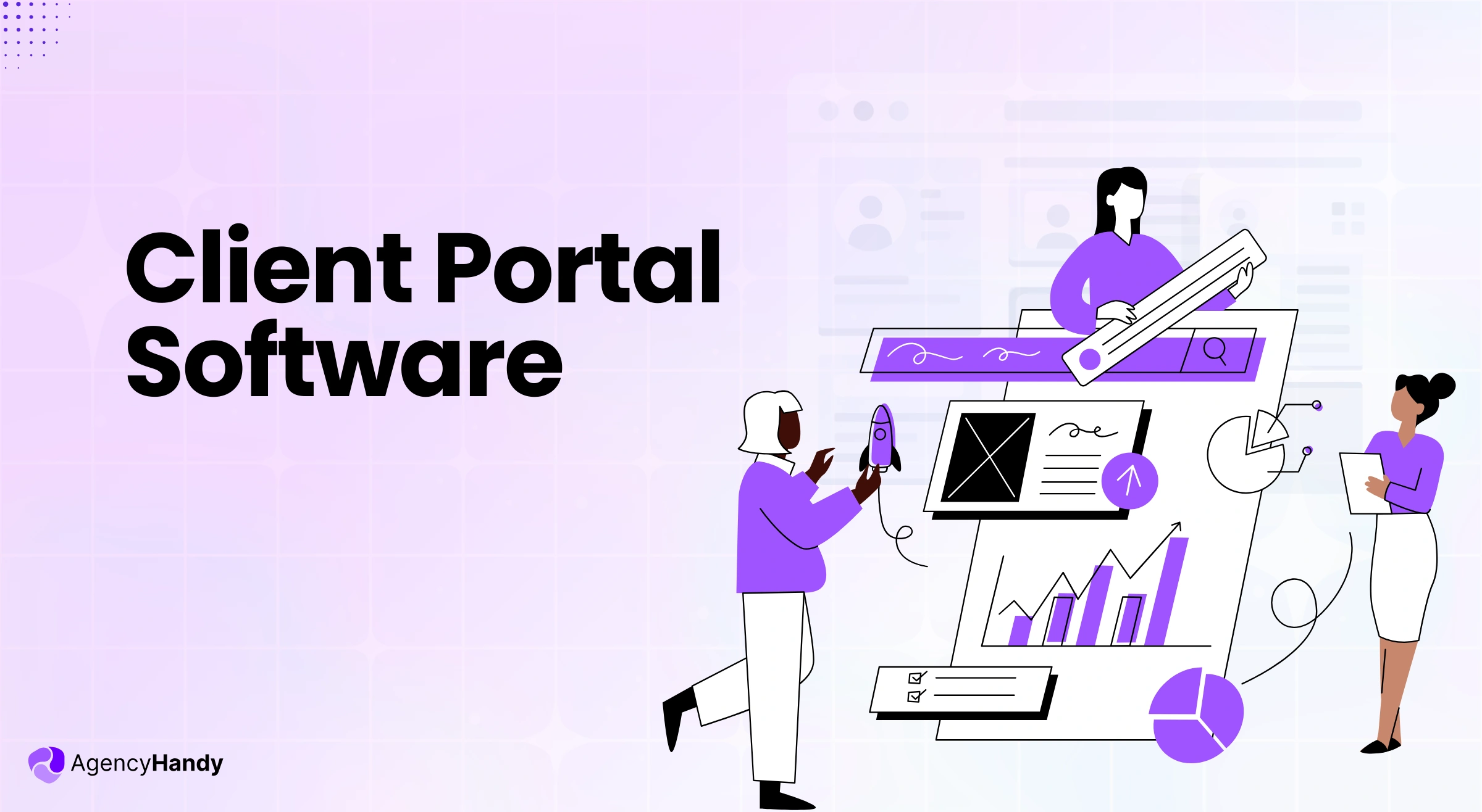 Client portal software Feature image