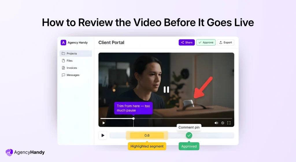 How to Review the Video Before It Goes Live