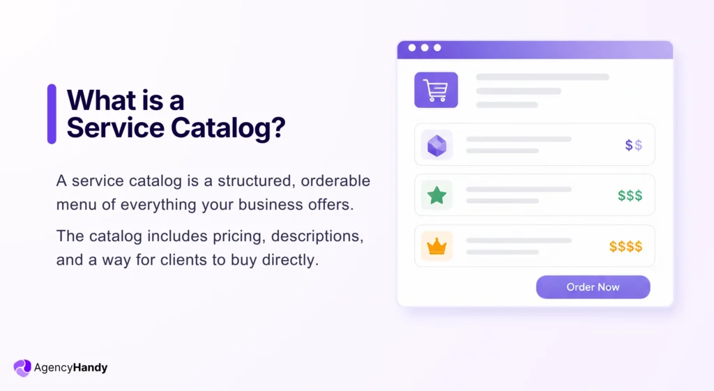 What is a Service Catalog