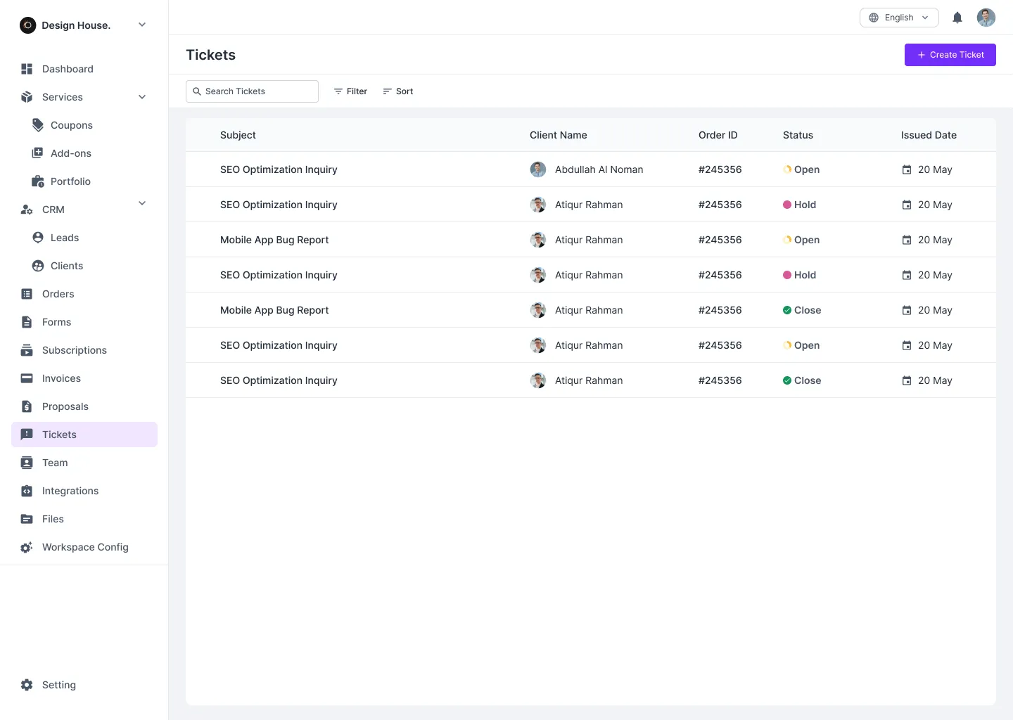 Ticketing System